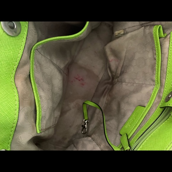 Michael Kors Lime Green handbag - Picture 7 of 10